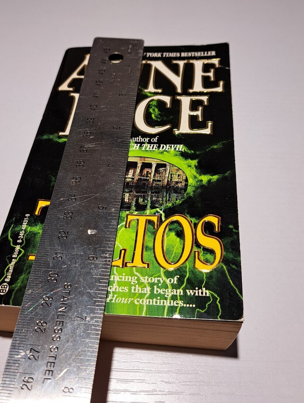 Anne Rice Taltos Paperback Book - Picture 7 of 7